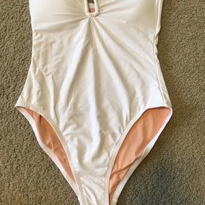 Nwt! J crew women’s white swimsuit size 8
